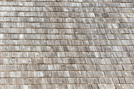 Small wooden roof textureの写真素材