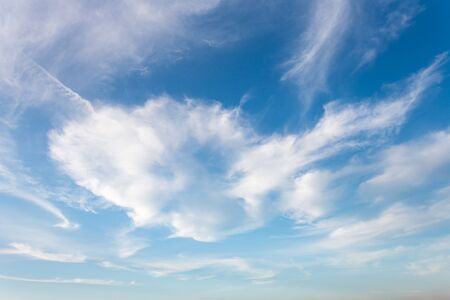 Cloud on the blue sky.の写真素材