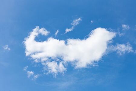 Cloud on the blue sky.の写真素材