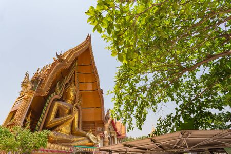 Wat Tham Sua, public temple, located in Tha Muang, Kanchanaburi, Thailandの写真素材