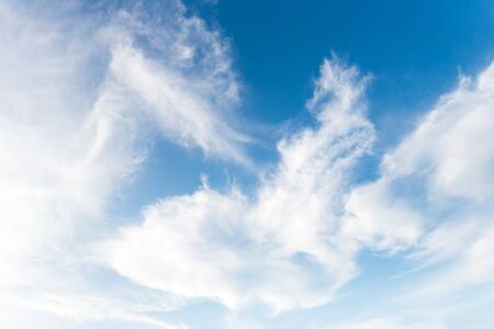 Cloud on the blue sky.の写真素材