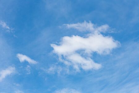 Cloud on the blue sky.の写真素材