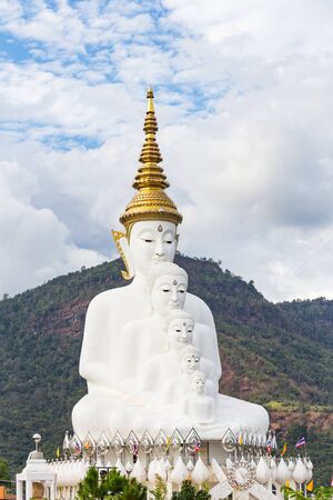 Big Buddha at Phasornkaew Temple, Khao Kho, Phetchabun, Thailand.の写真素材