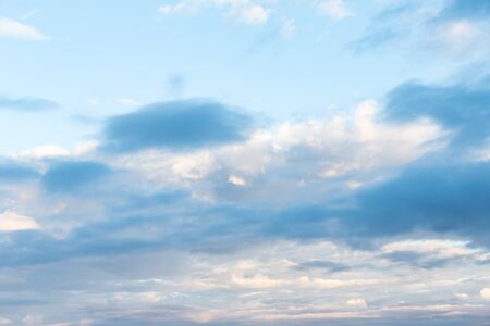 Cloud on the blue sky during the morning light.の写真素材