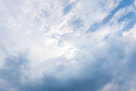 Cloud on the blue sky.の写真素材