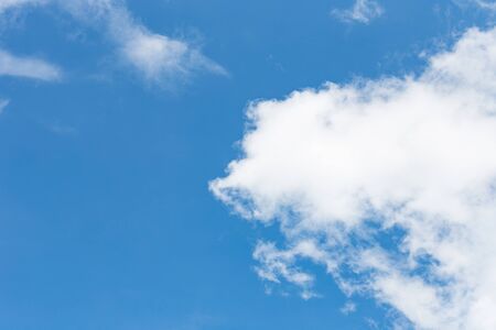 Cloud on the blue sky.の写真素材