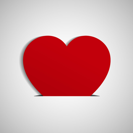 Hearts Flat Dynamic Design (for Flyers, Covers, Posters, Banner) Vector illustration.のイラスト素材