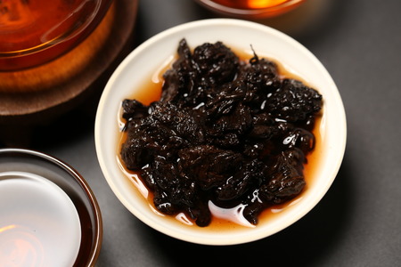 Pu'er teaの写真素材