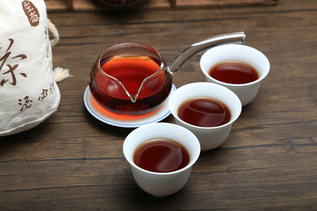 pu-er ripe teaのeditorial素材