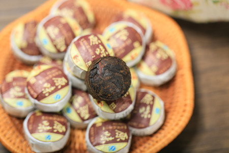 Pu Erh teaの写真素材