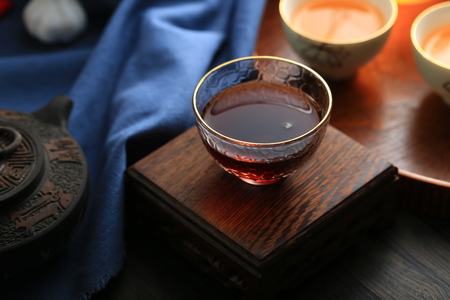 Pu'er teaの写真素材