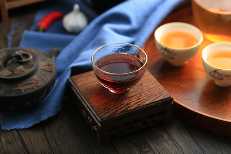 Pu'er teaの写真素材