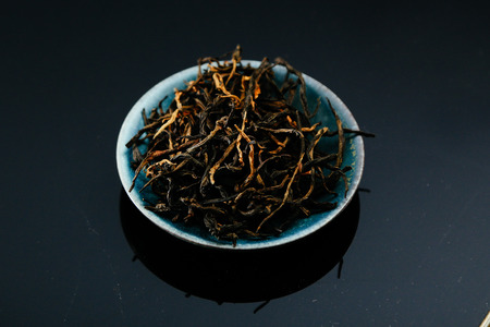 Yunnan black teaの写真素材