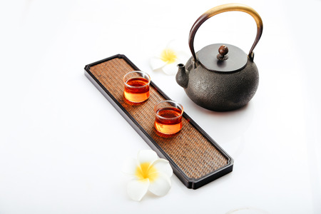 Yunnan black teaの写真素材