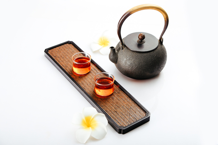 Yunnan black teaの写真素材