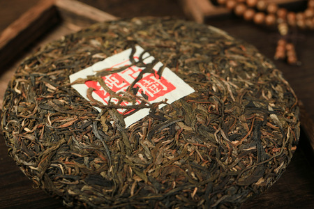 Ancient tree Pu'er teaの写真素材