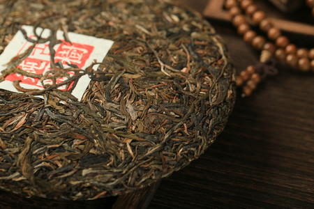 Ancient tree Pu'er teaの写真素材