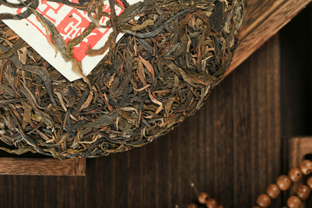 Ancient tree Pu'er teaの写真素材