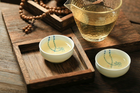 Ancient tree Pu'er teaの写真素材