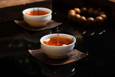 Pu'er teaの写真素材
