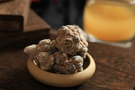 Panax notoginseng (Sanqi)の写真素材