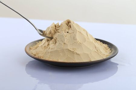 Panax notoginseng (Sanqi) powderの写真素材