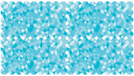 Abstract polygonal geometric background. Vector illustration. Blue and white colors.