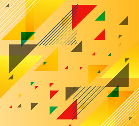 Abstract geometric background with triangles. Vector Illustration. Eps 10.のイラスト素材