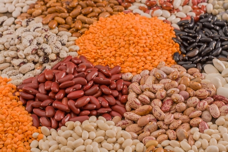 Abundance beans lentils