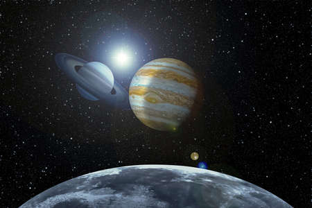 Great Conjunction: Jupiter and Saturn Meet on Solstice.
