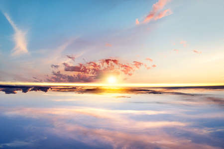Clouds of sunset or sunrise, background sky, Dawn in the clouds sky, good morning