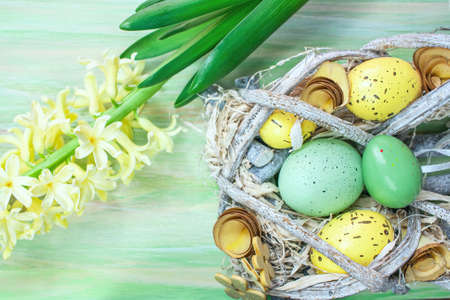 Easter is a holiday of life. spring background.