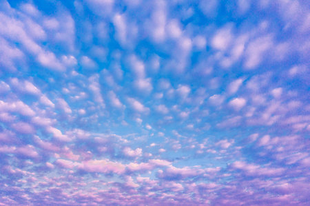 blue sky and clouds