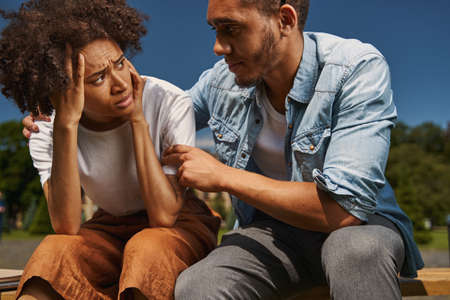 Couple getting unexpected message with bad news