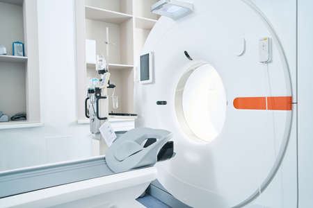 Equipment for computer magnetic resonance diagnostics in clinicの写真素材