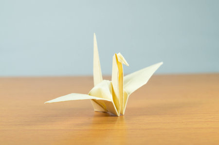Paper birdの写真素材