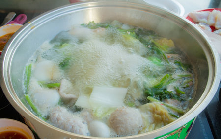 Japanese hot potの写真素材