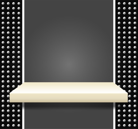 white shelfのイラスト素材