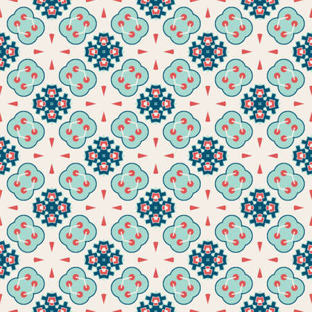 Seamless pattern ornament. Abstract shape modern design ready for printのイラスト素材