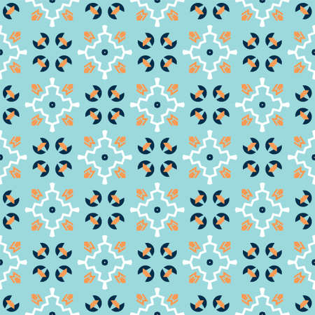 Seamless abstract shape ornament. Pattern modern design ready for print