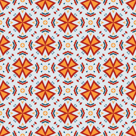 Modern pattern ornament. Abstract shape seamless design ready for printのイラスト素材