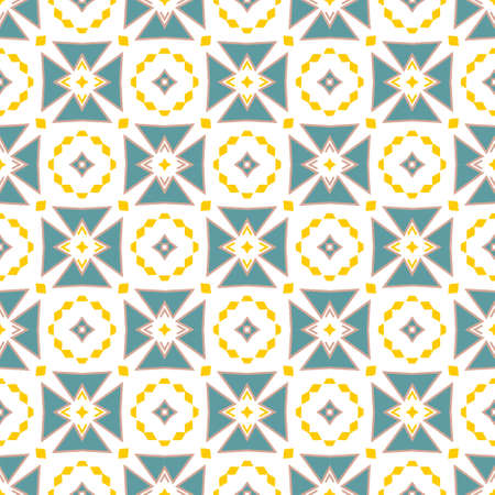 Modern pattern ornament. Abstract shape seamless design ready for print
