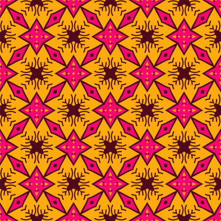Pattern background ornament. Seamless decorative design ready for printのイラスト素材