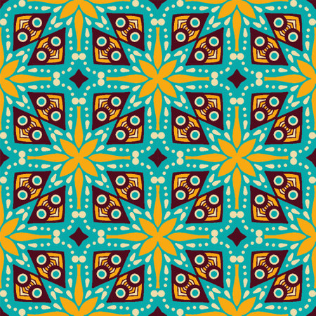 Pattern background ornament. Seamless decorative design ready for printのイラスト素材