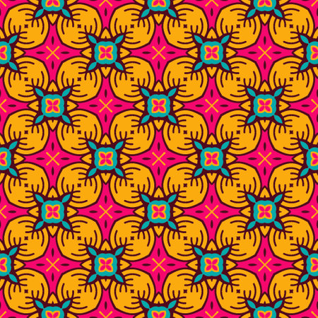 Pattern background ornament. Seamless decorative design ready for printのイラスト素材