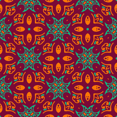 Pattern ornament luxury background. Seamless decorative design loopingのイラスト素材