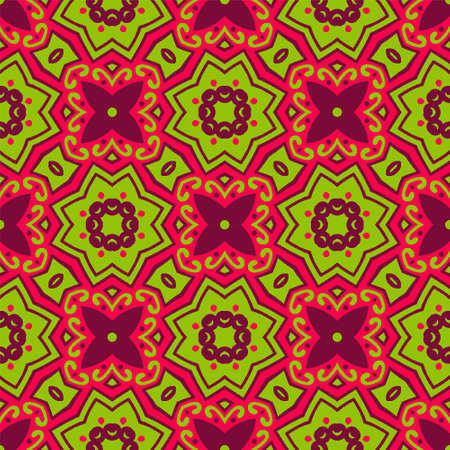 Pattern ornament luxury background. Seamless decorative design loopingのイラスト素材