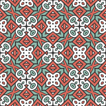 Luxury seamless ornament. Abstract pattern shape design ready for printのイラスト素材