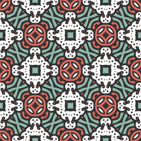 Luxury seamless ornament. Abstract pattern shape design ready for printのイラスト素材