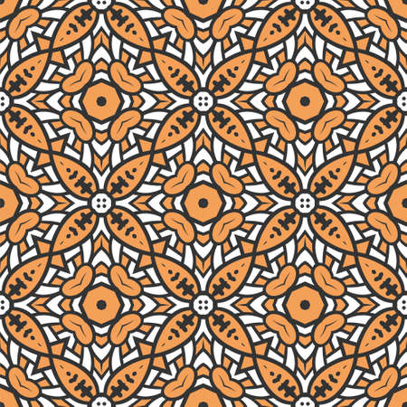 Luxury seamless ornament. Abstract pattern shape design ready for printのイラスト素材